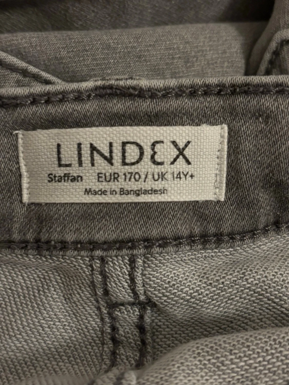 Grå slim fit jeans - 3