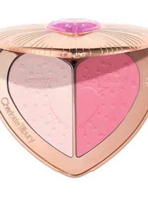 Charlotte Tilbury Beauty Soulmates Face Palette - NY! Slutsålda finaste limited edition Charlotte Tilbury Beauty Soulmates Face Palette i pink! Rouge + finish puder. Påminner mig om sailor moon 🌙 ✨ Nypris: 639 