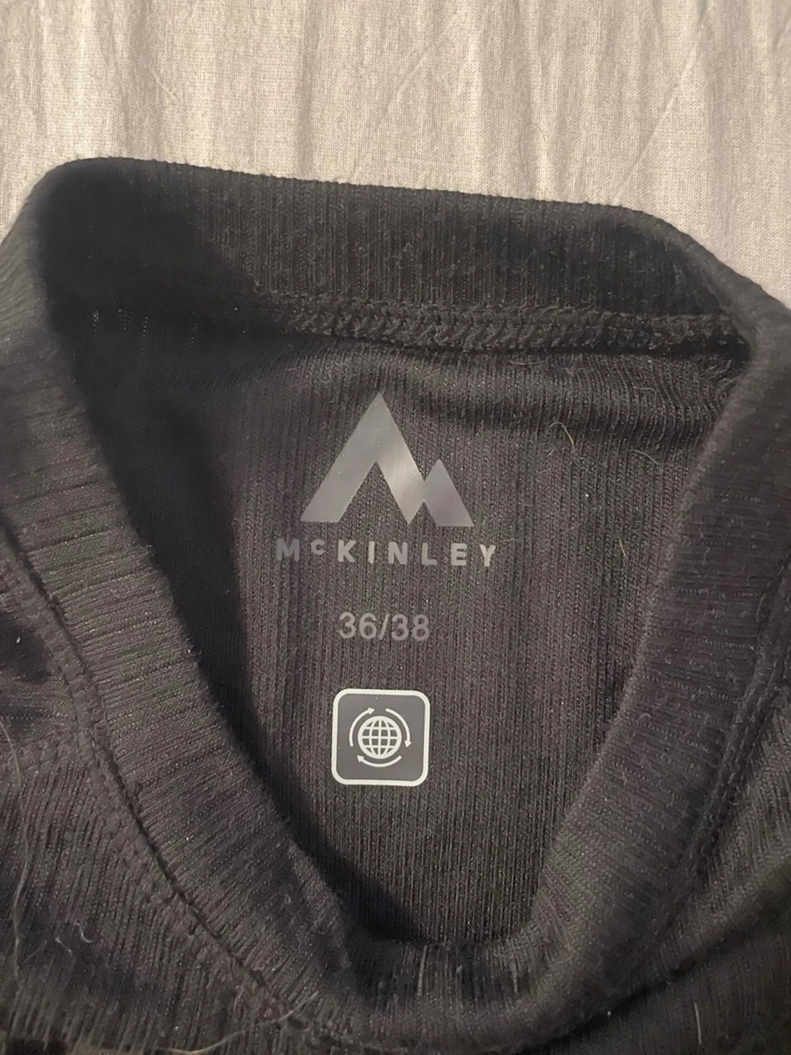 Svart långärmad tröja McKinley - 3