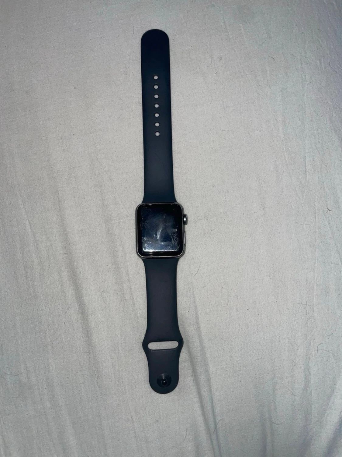 Apple Watch svart aluminium 38mm