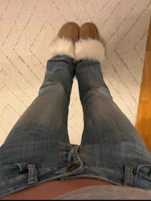 Lågmidjade bootcut jeans  - .