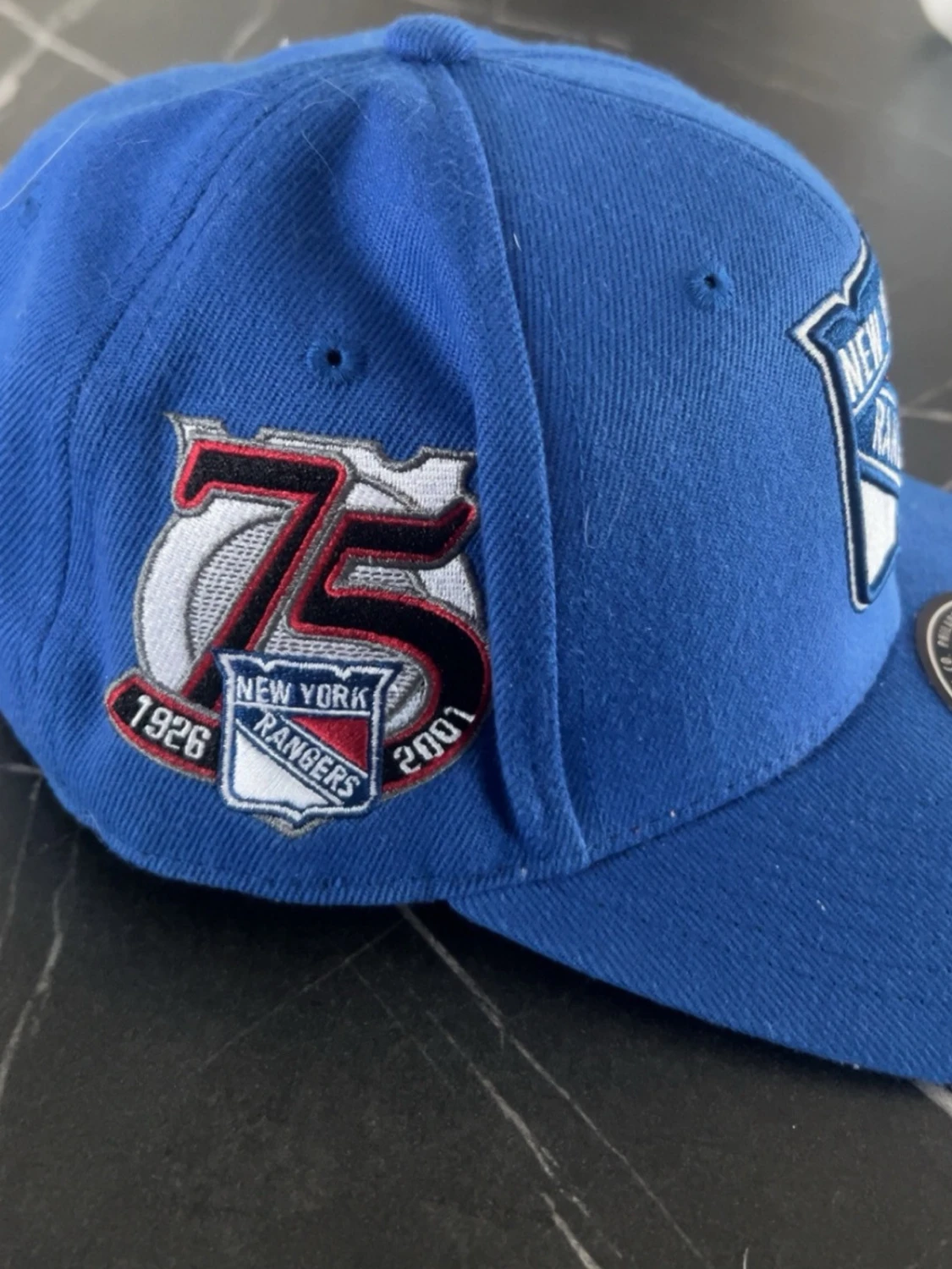 Blå New York Rangers keps - 1