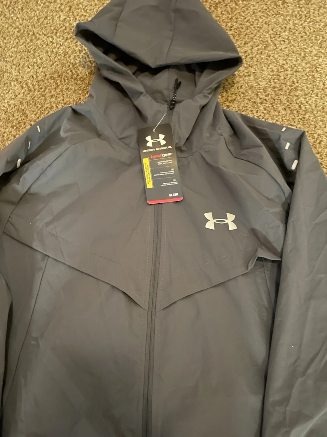 Svart vindjacka från Under Armour - 1