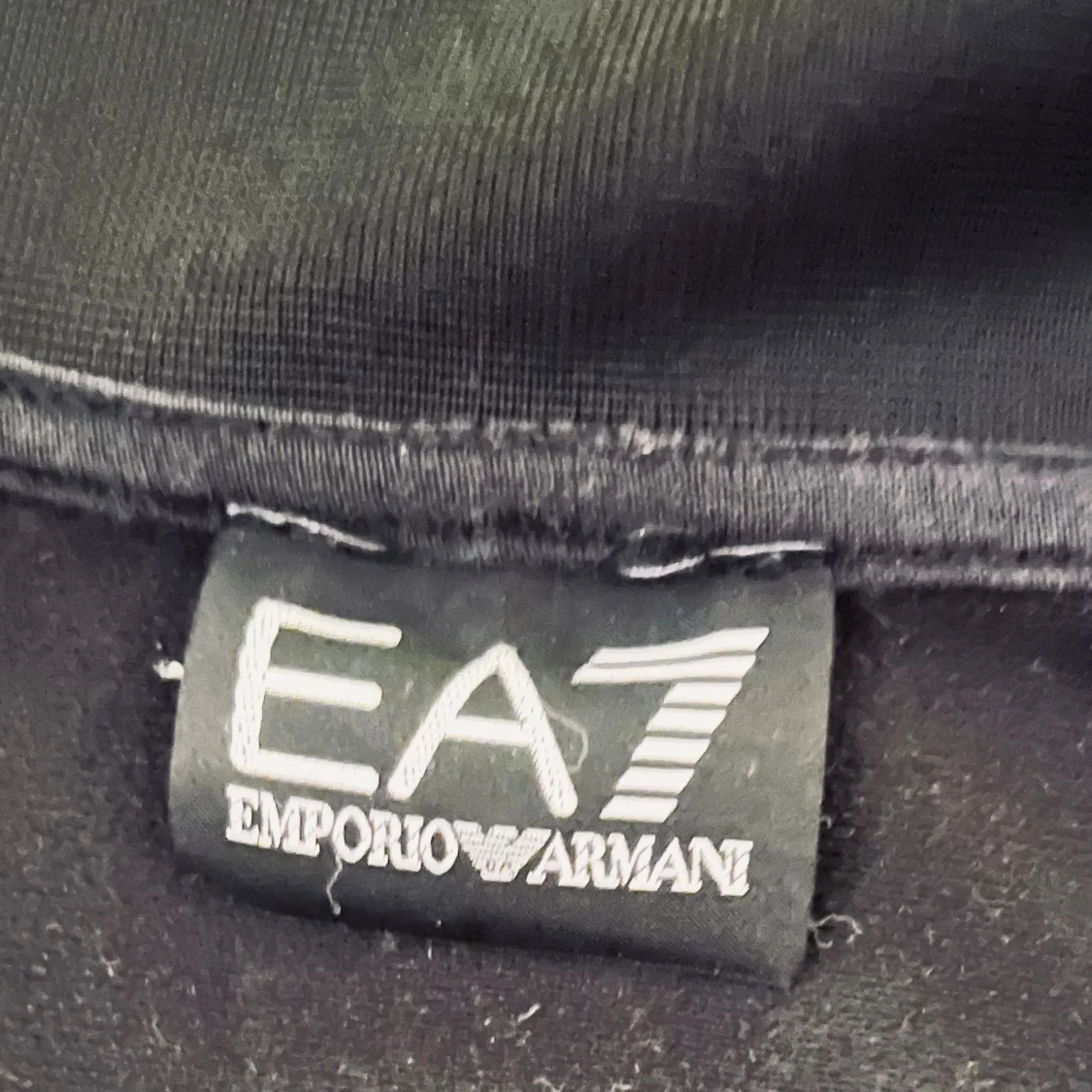 Svart track jacket från EA7 Armani - 4