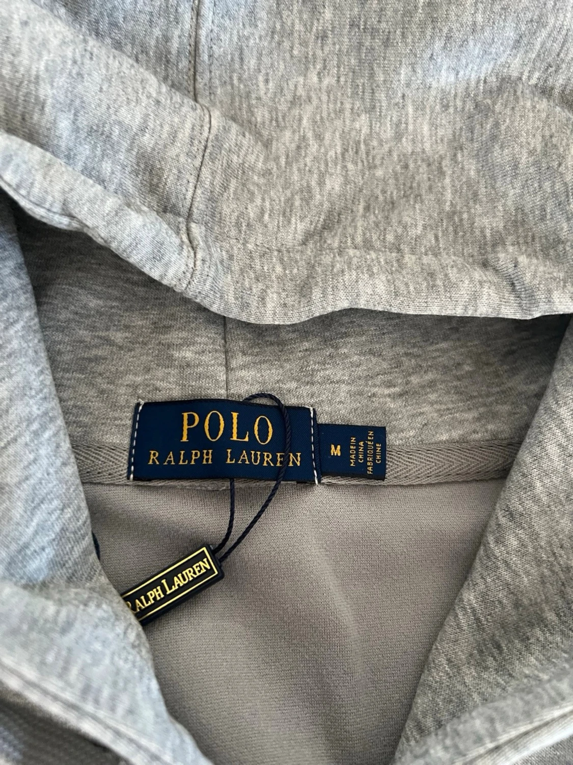 Grå zip-hoodie från Polo Ralph Lauren - 2
