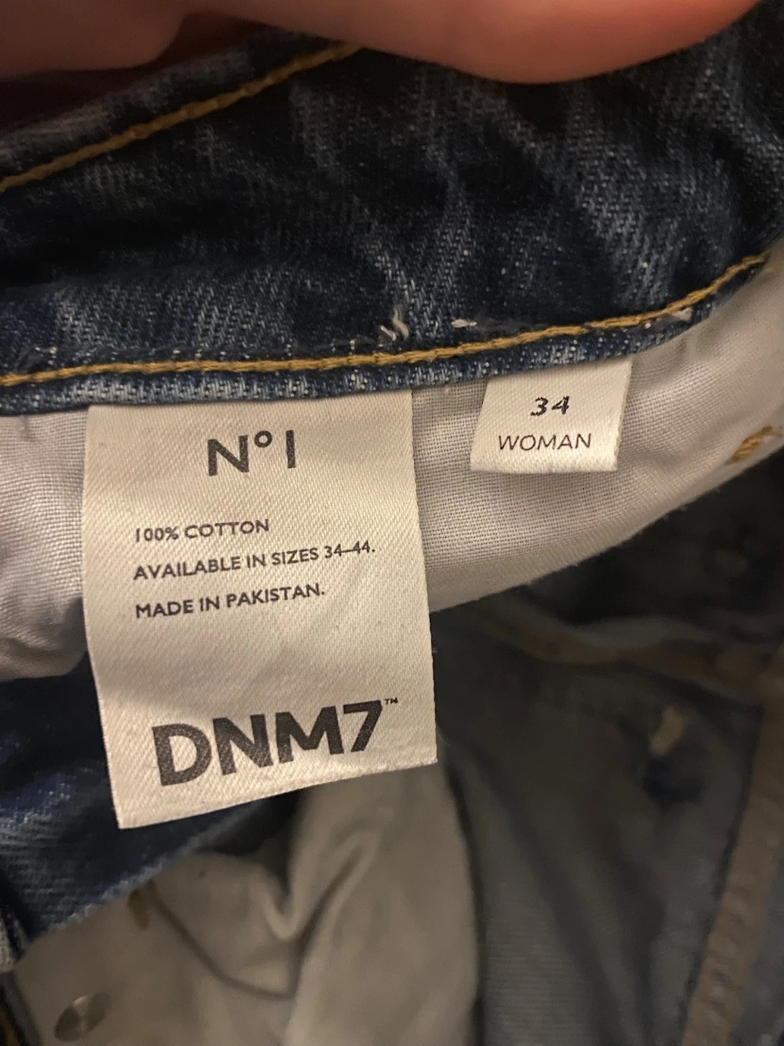 Blå raka jeans  - 2