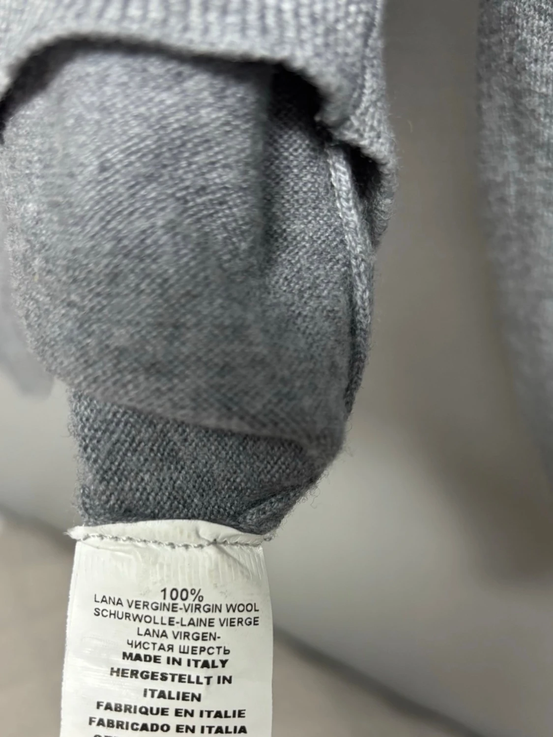 Grå halfzip från Gran Sasso - 3