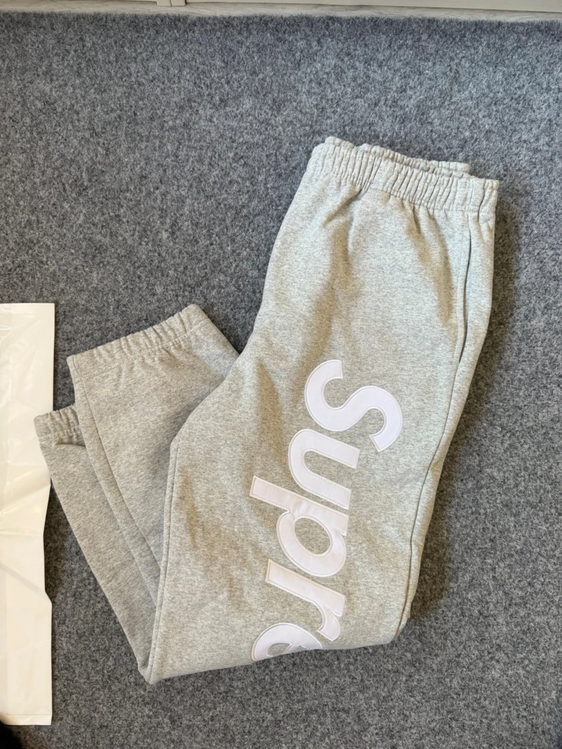 Supreme gray sweatpants - 2