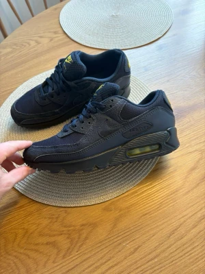 Nike Air Max 90 svart sneakers - Snygga Nike Air Max 90 sneakers i svart. Vid snabb affär så är pris diskuterbart, vill få dom sålt snabbt. Andvända ish 10 gånger så väldigt bra skick. Köpta för 1800