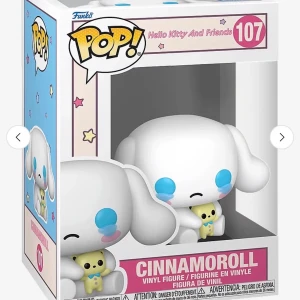 Funko Pop! Cinnamoroll figur - Säljer en Funko Pop! vinylfigur av Cinnamoroll från Hello Kitty and Friends. Helt ny, oöppnad