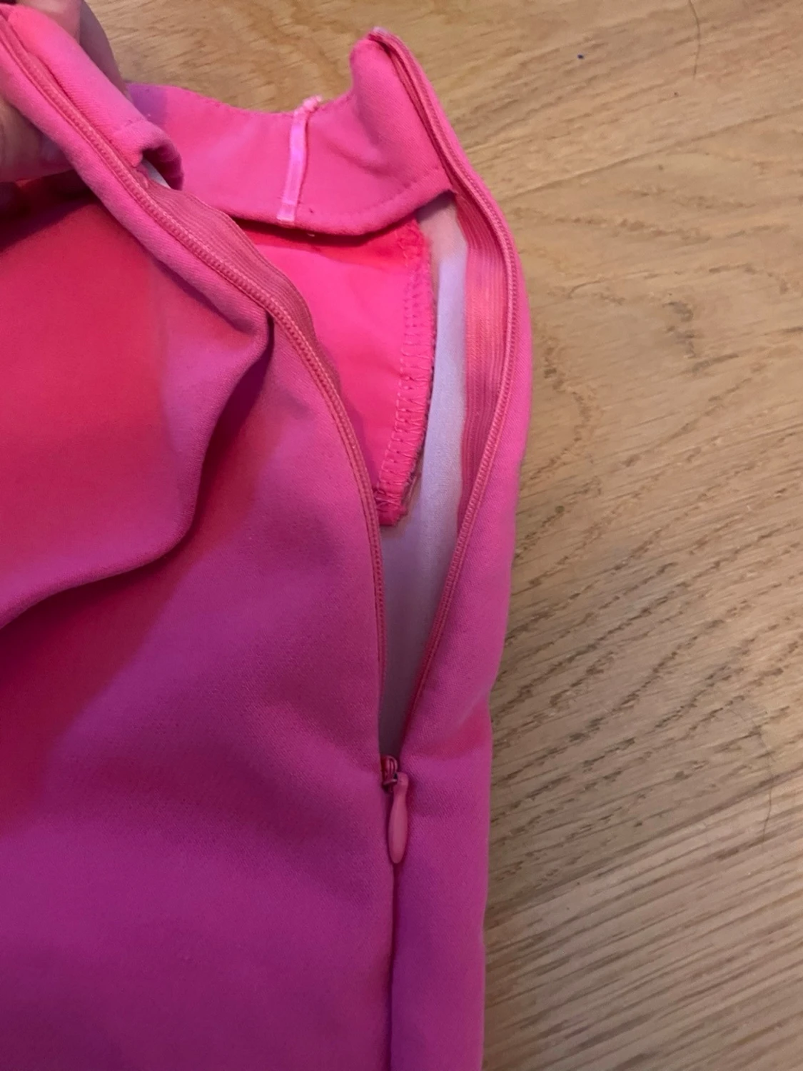 Högmidjade rosa shorts - 3