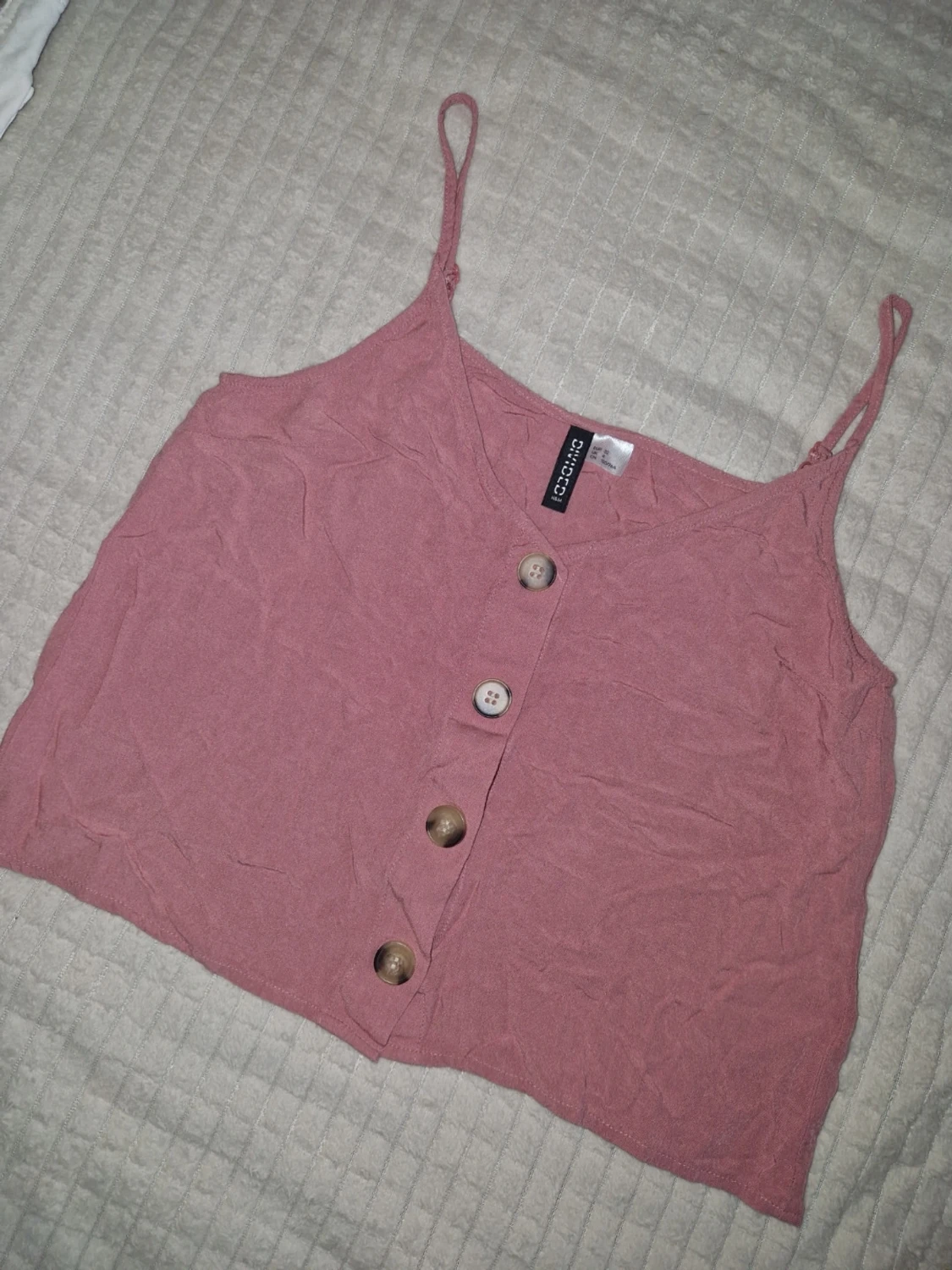 Rosa linnetopp från H&M Divided