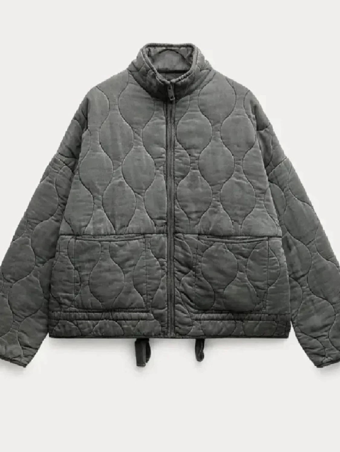 Zara quiltad jacka