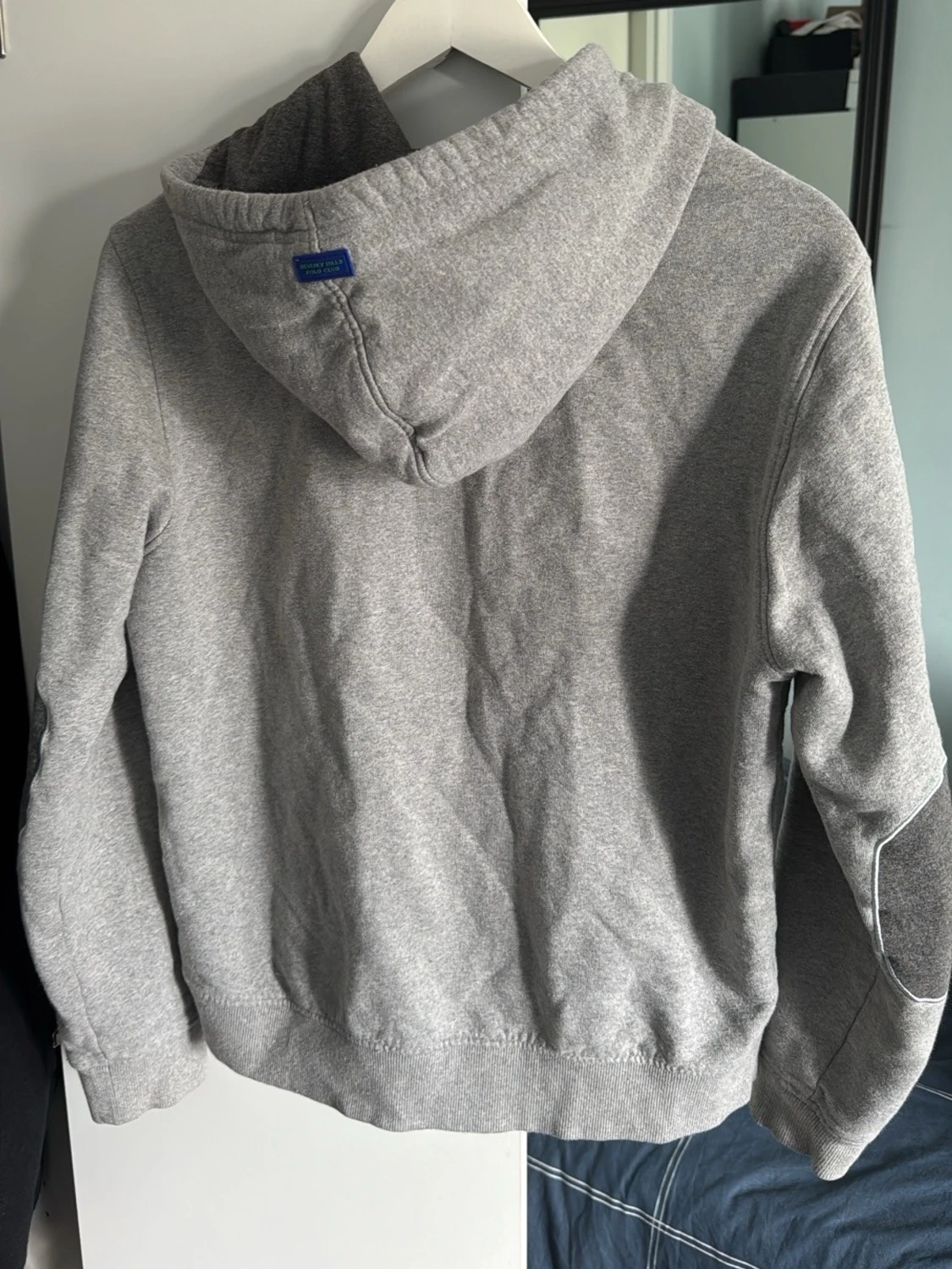 Grå zip-hoodie Beverly Hills Polo Club - 2