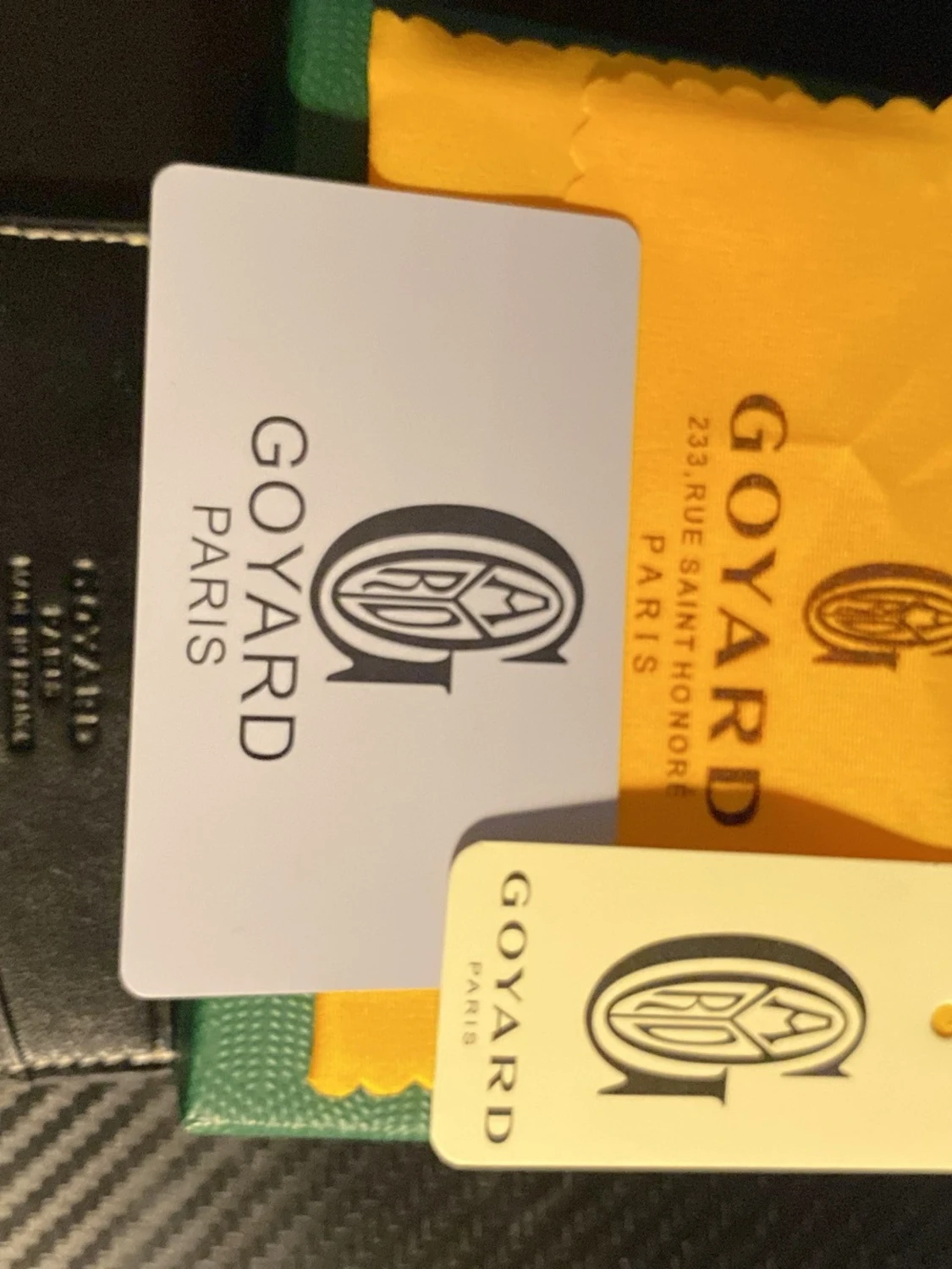 Svart kortfodral  - 2