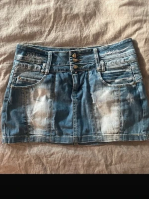 jeanskjol - kort jeanskjol 