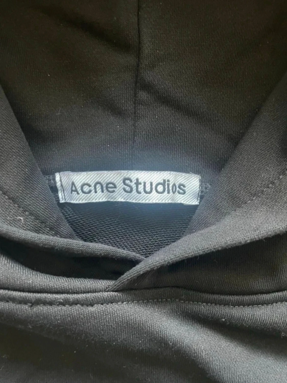 Svart hoodie Acne Studios - 1