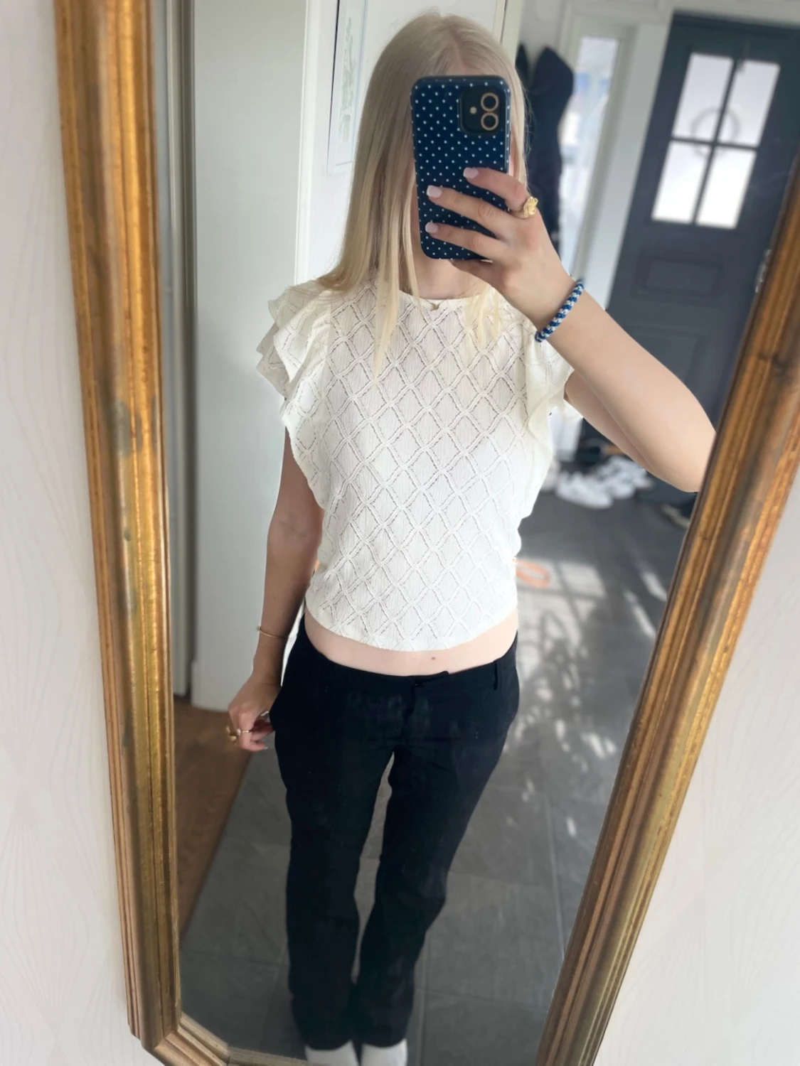 Vit blus - 1