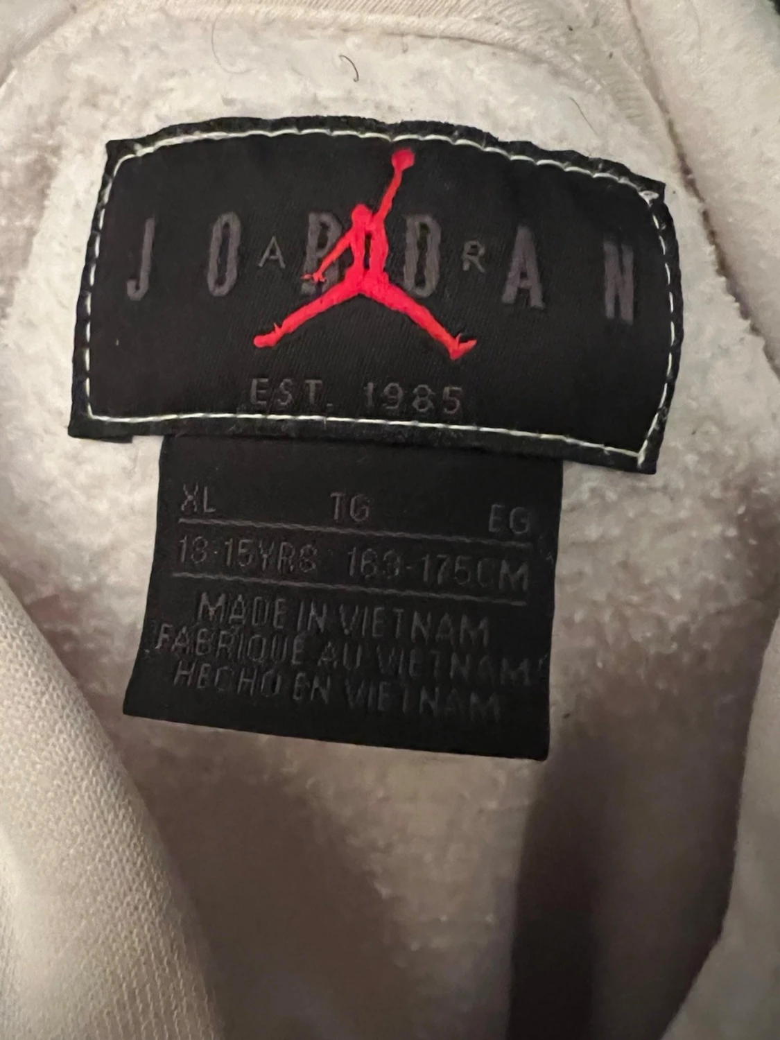 Vit hoodie från Jordan - 3