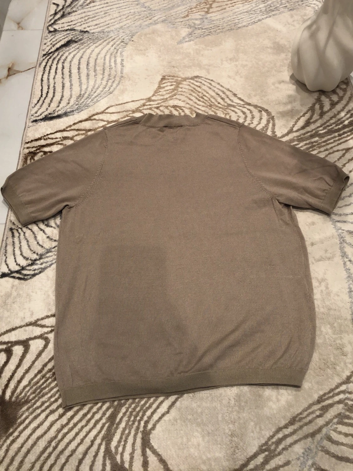Beige kortärmad tröja från Lindex - 3