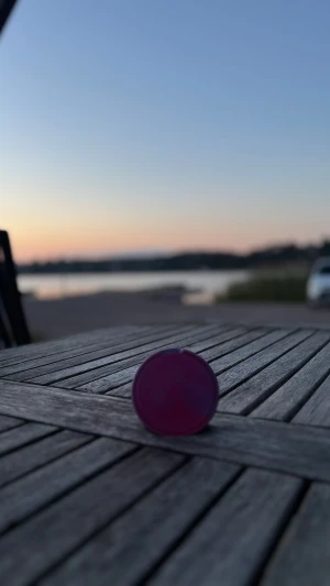 Rosa läppbalsam i rund burk - Säljer ett rosa läppbalsam i en rund plastburk. Perfekt att ha i väskan för att hålla läpparna mjuka och återfuktade. Enkel att applicera och smidig att ta med sig överallt.