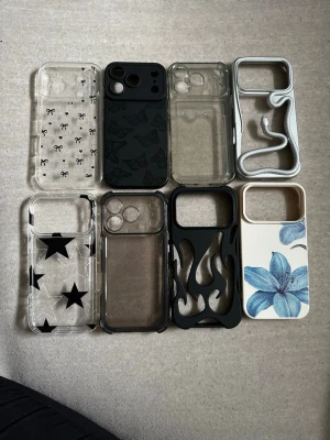 iPhone 17 PRO skal  - 15kr styck.                                                                                  105kr för alla tillsammans.