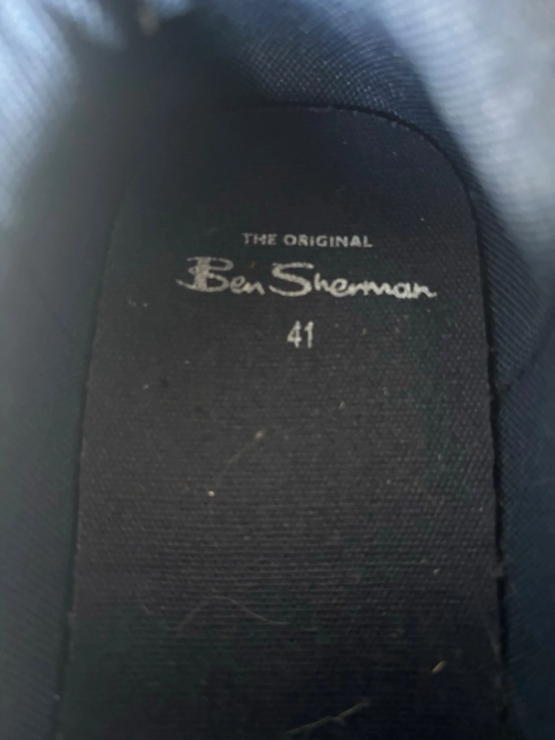 Mörkblå sneakers från Ben Sherman - 1