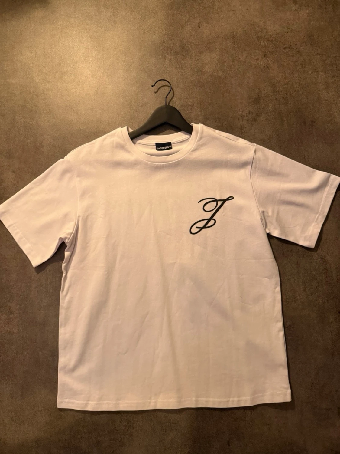 Vit t-shirt från jacquemus