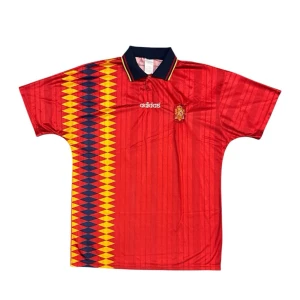 Vintage Adidas Spain 1994 Home Football Jersey - Den här varan kommer auktioneras ut på Sneakershyllan x Plick Live den Tisdagen 23 juni kl 18