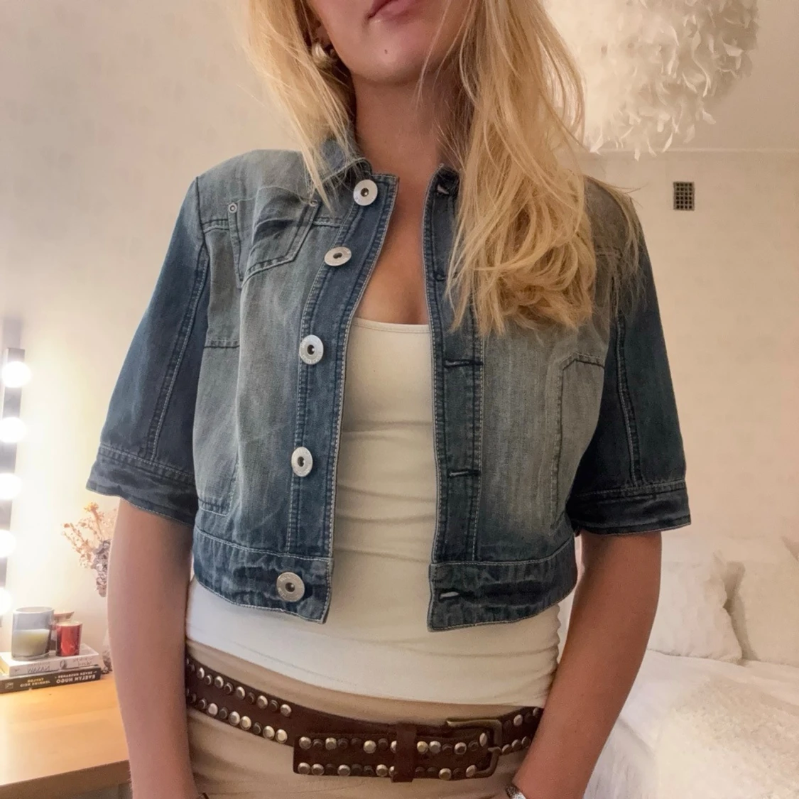 Denimjacka / bolero - 2