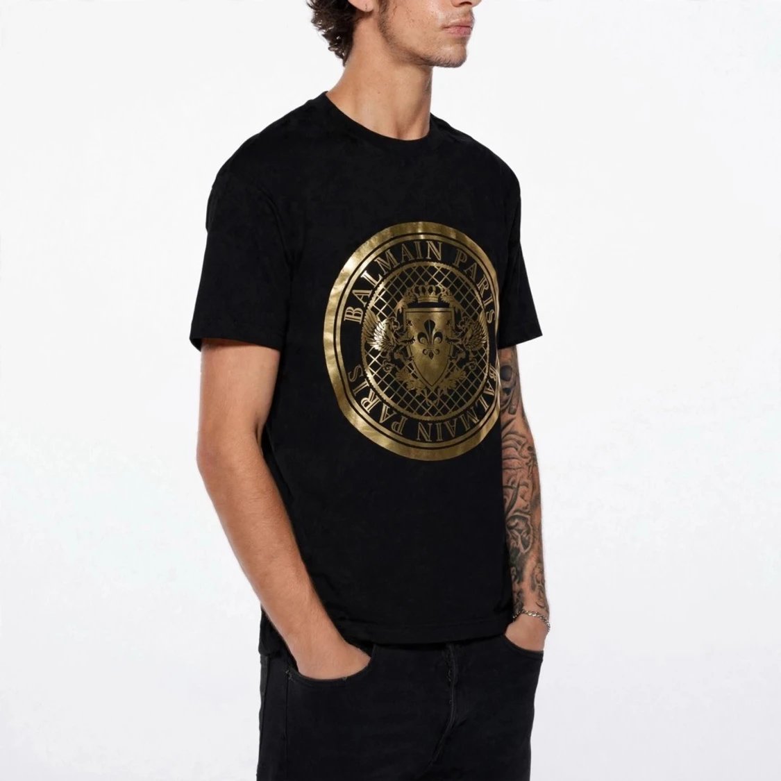 Balmain Paris T-shirt Herr XL - 1