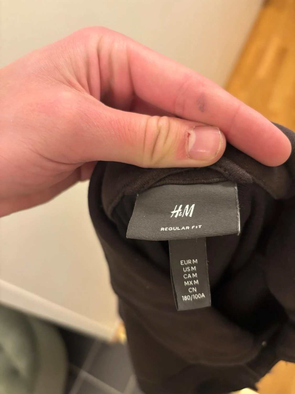 Brun overshirt från H&M Regular Fit - 1