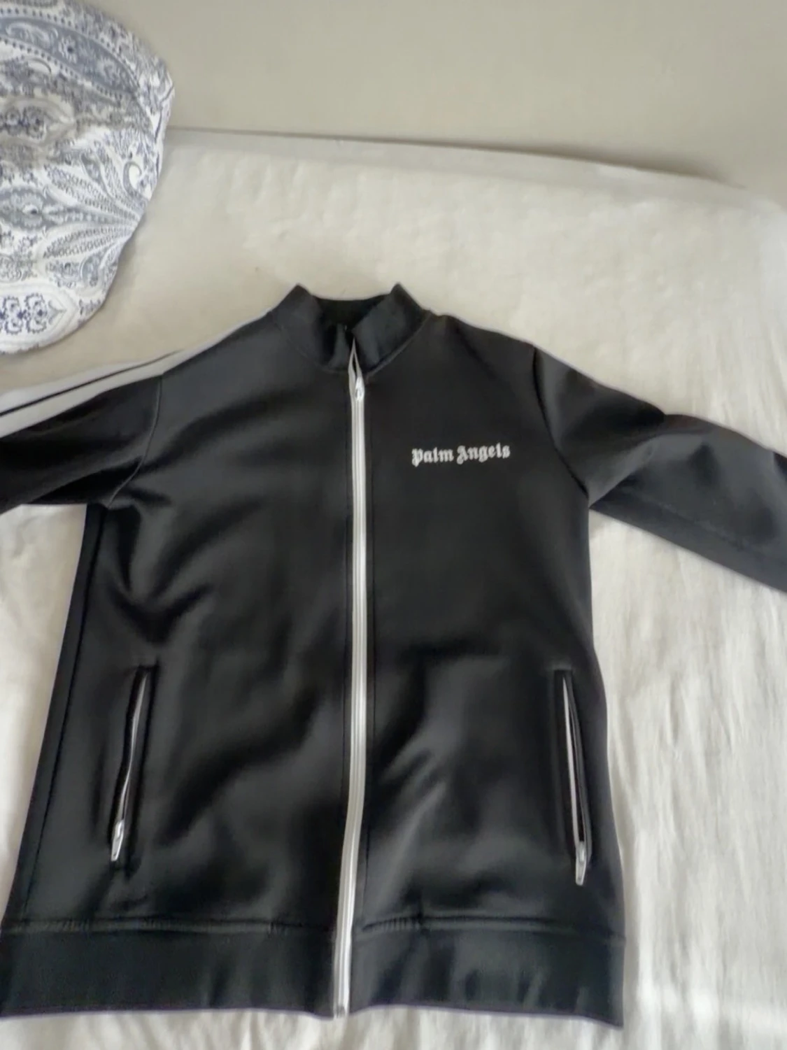 Svart track jacket från Palm Angels