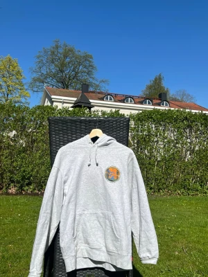 Supreme embryo hoodie - Säljer denna hoodie åt min bror eftersom den inte längre används. Den har ett stort tryck på baksidan som gör hoodien unik och den är i bra skick❣️