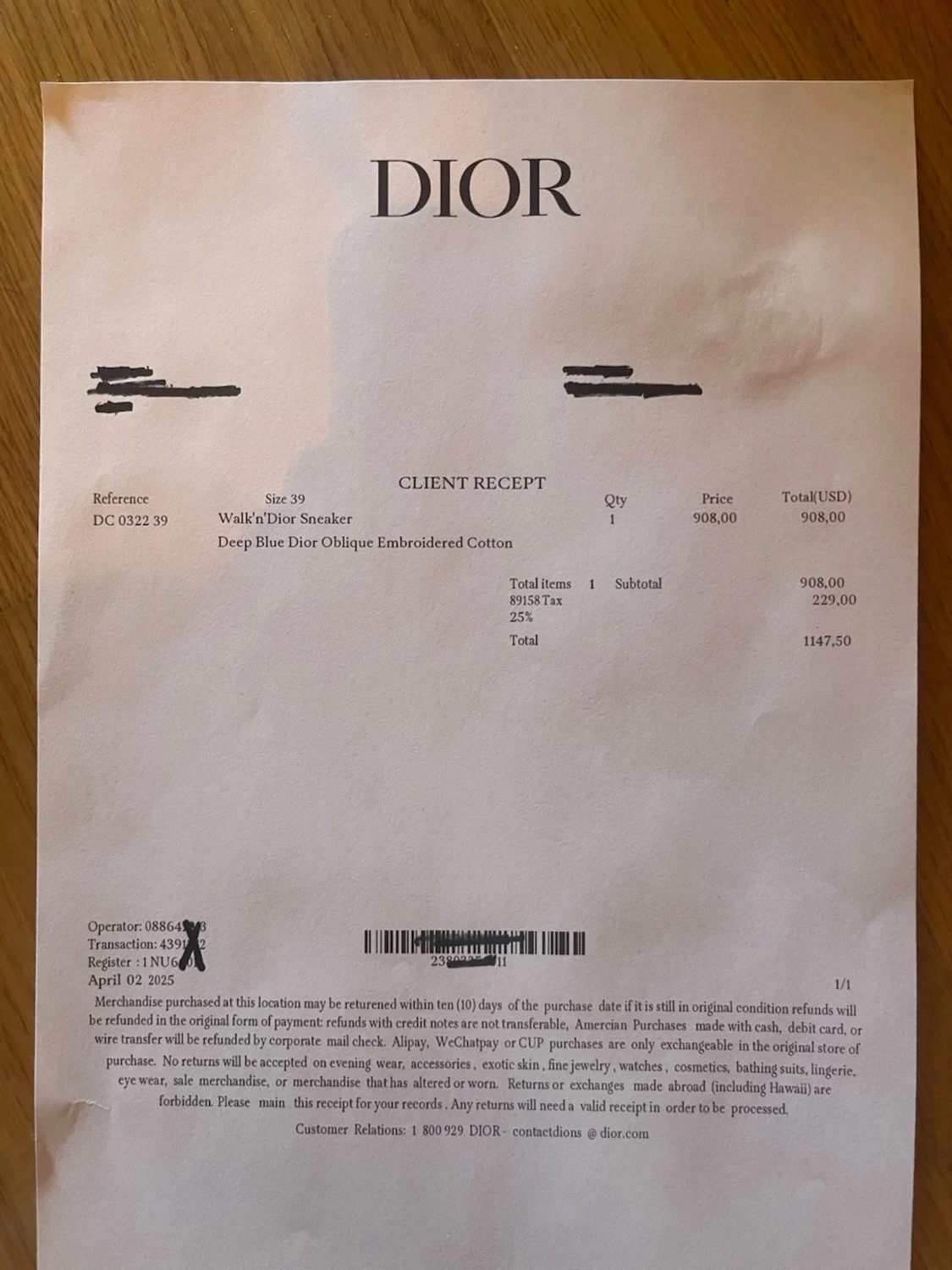 Dior Oblique låga sneakers - 6