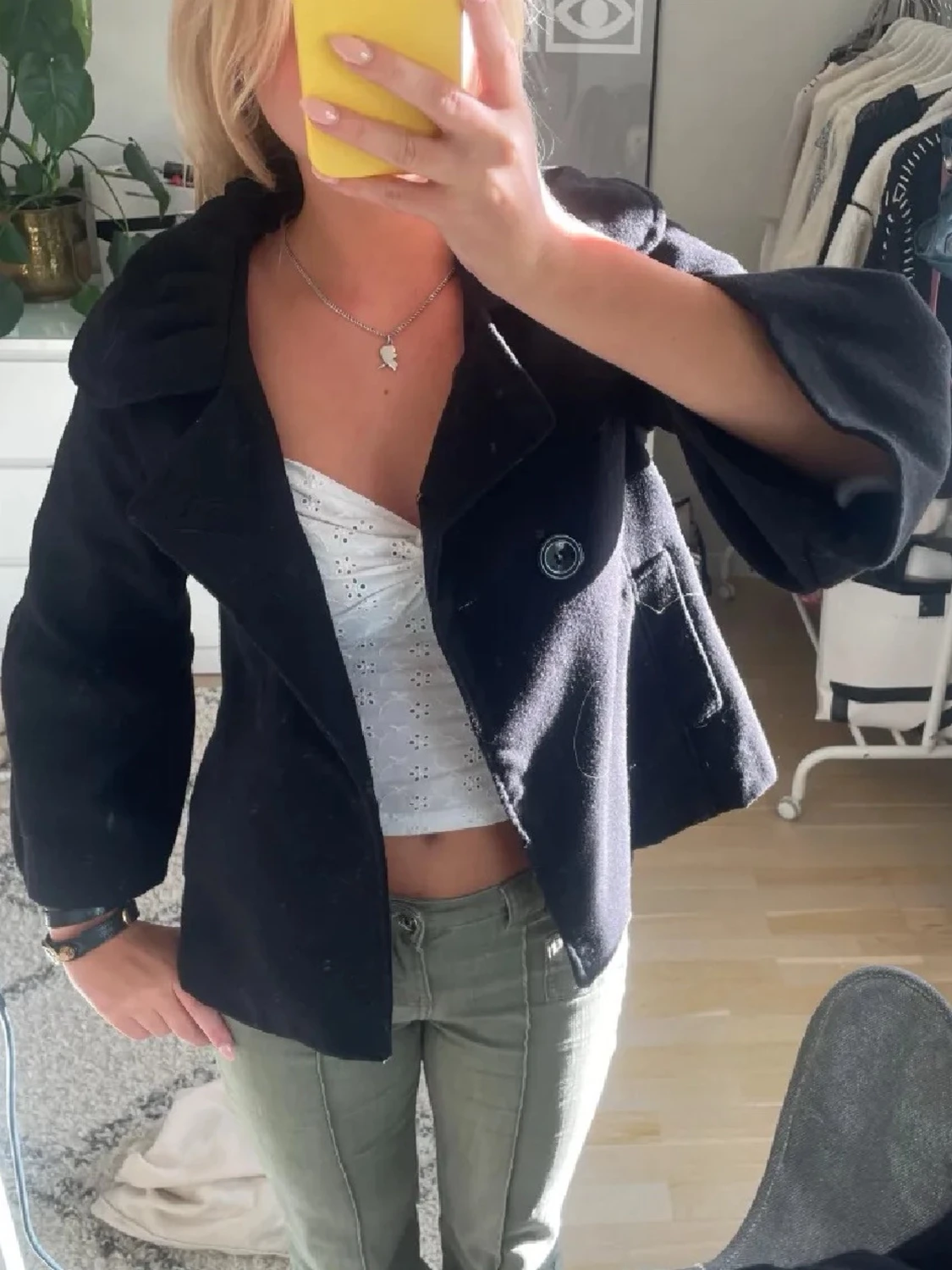 trekvartsärmad kappa - 1