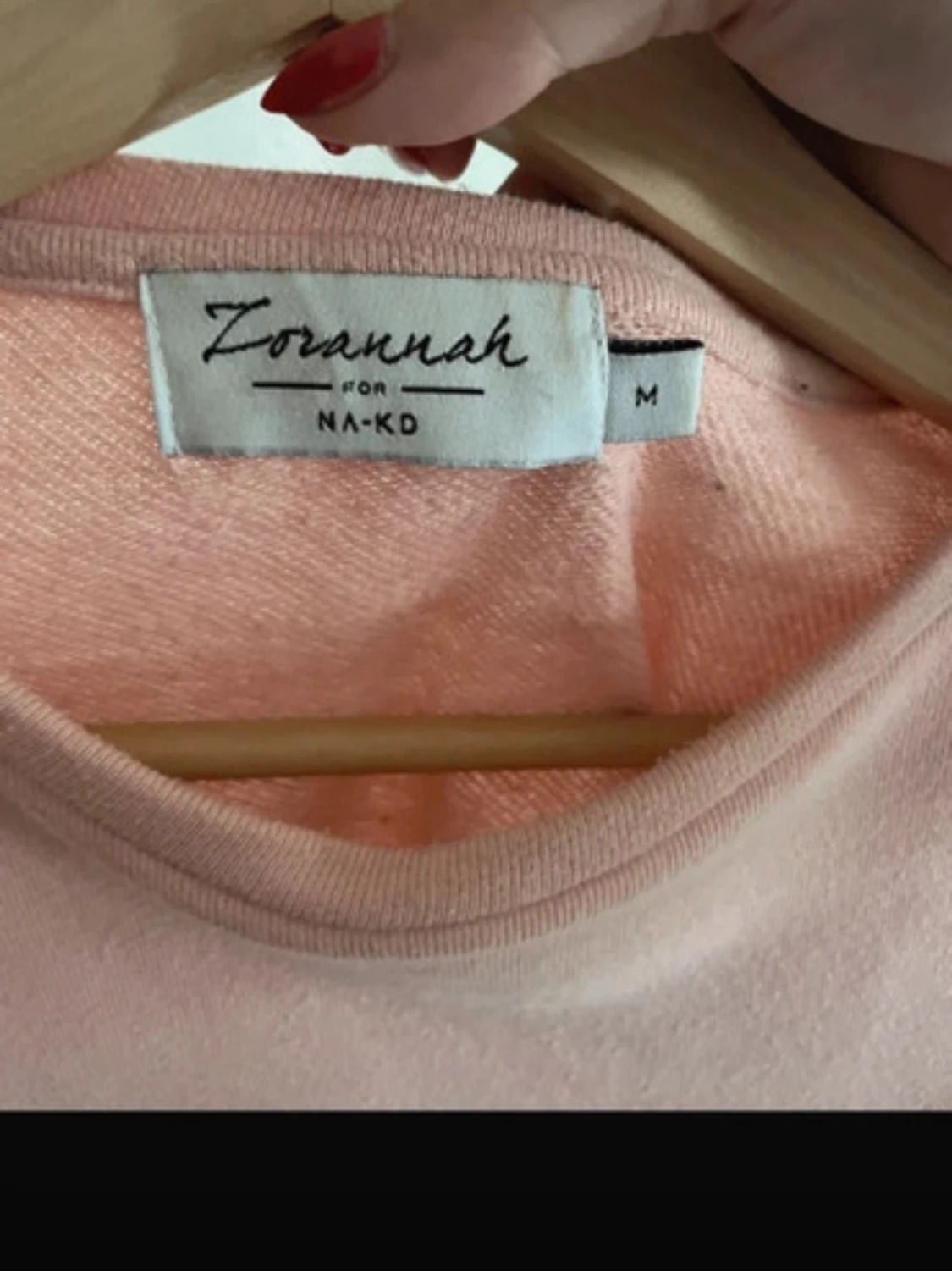 Rosa croppad topp från NA-KD - 1