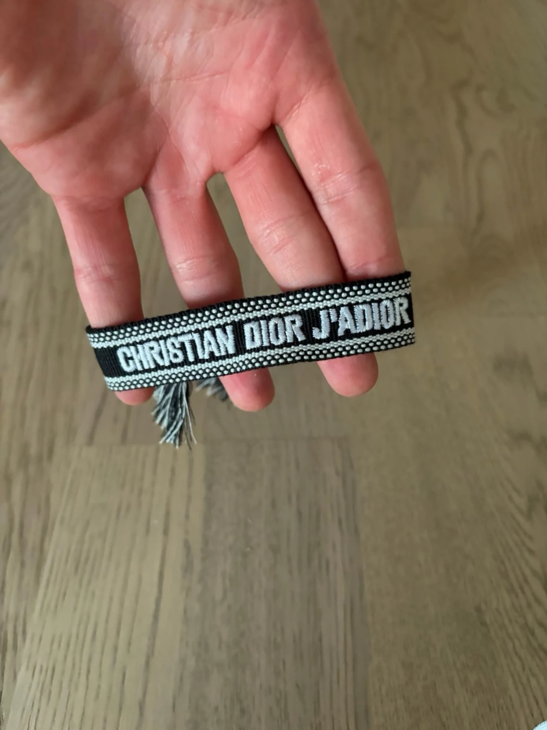 Blått och svart armband  - 2