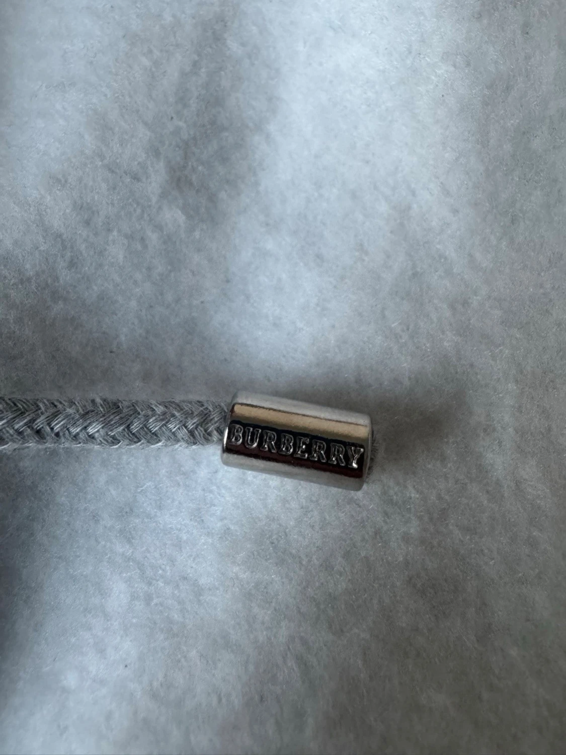 Grå zip hoodie från Burberry - 2