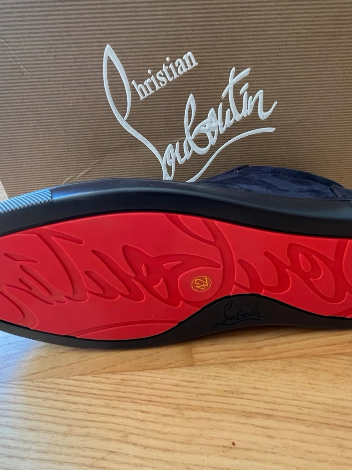 Svarta sneakers från Christian Louboutin - 5