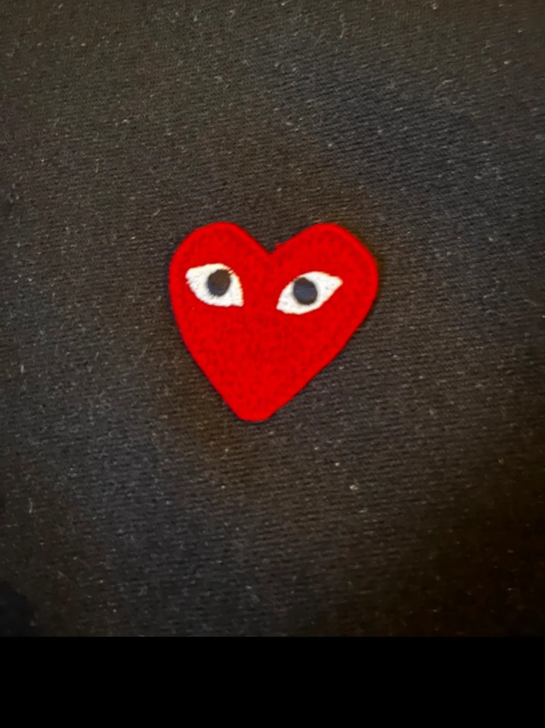 Svart hoodie från Comme des Garçons - 3