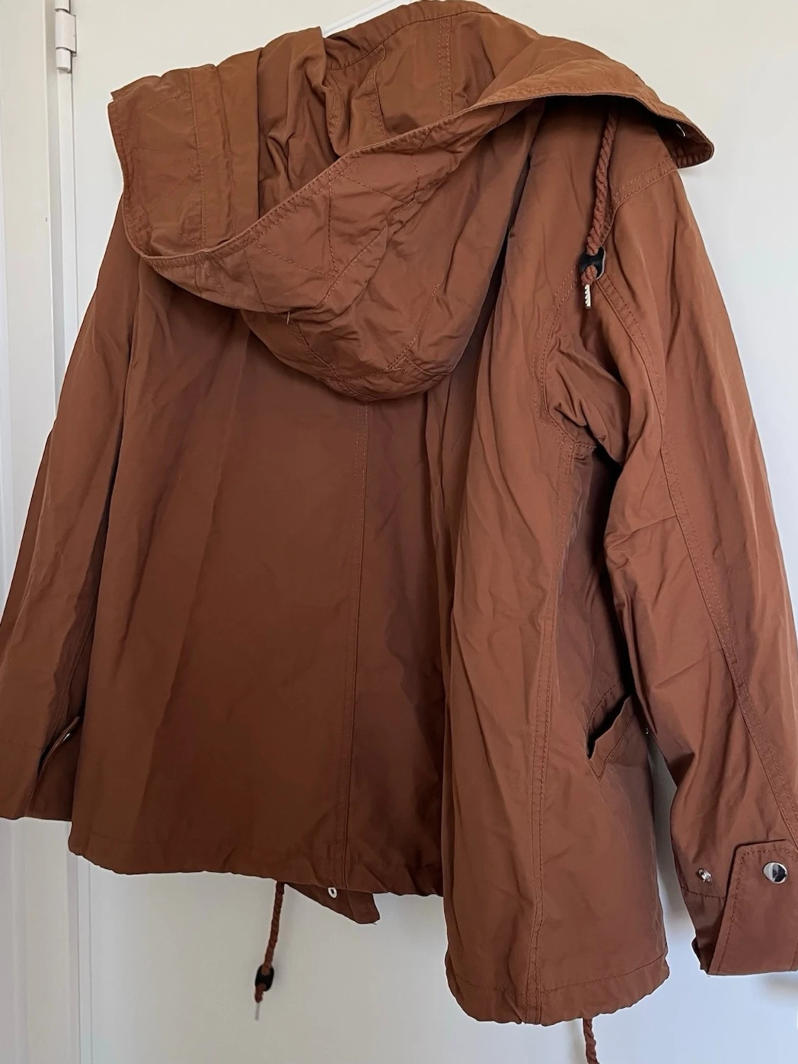 Brun parkasjacka från H&M - 1