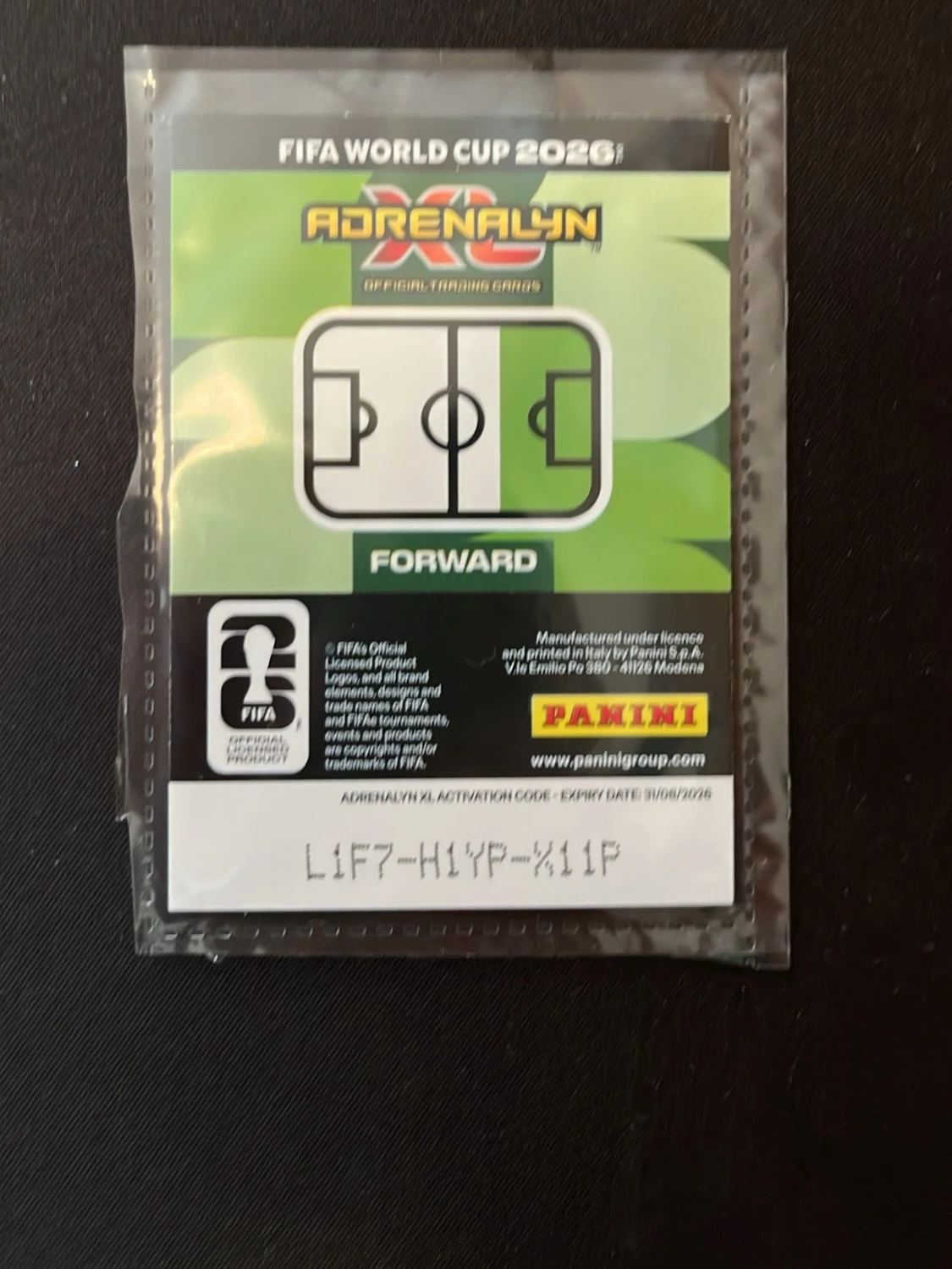 Panini Adrenalyn FIFA VM 2026 kort - 1