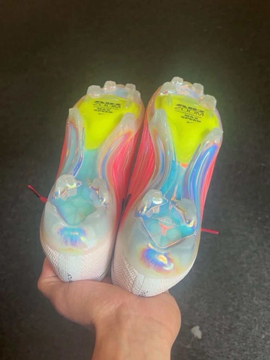 Nike Mercurial rosa fotbollsskor - 3