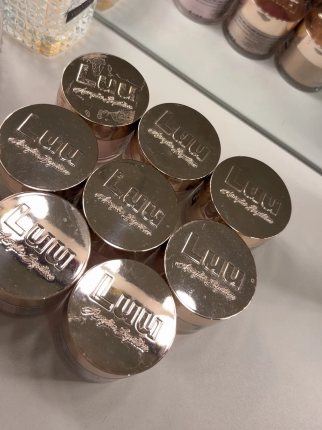 Akryl puder från Luunails i olika färger - 1