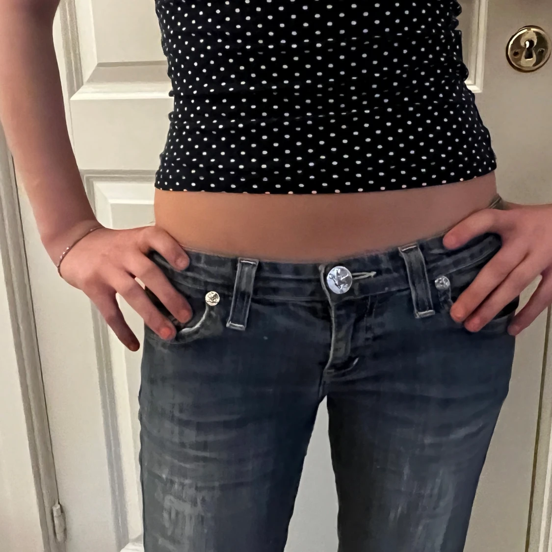 Lågmidjade ed Hardy jeans  - 2