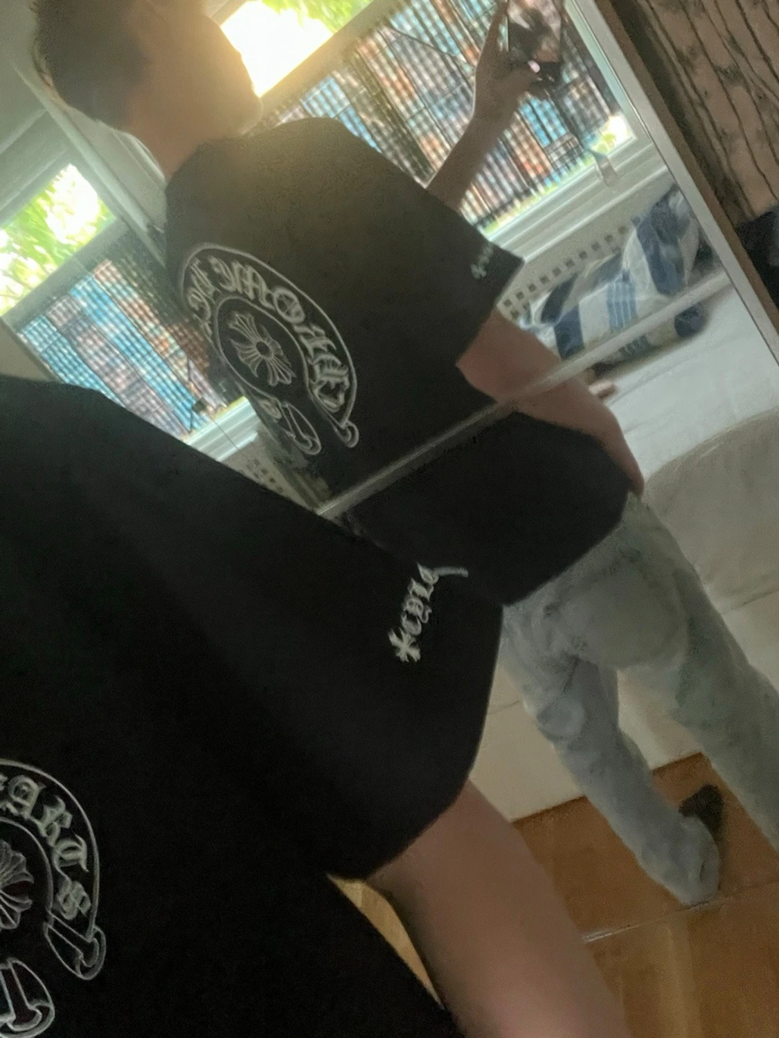 Svart Chrome Hearts t-shirt - 6