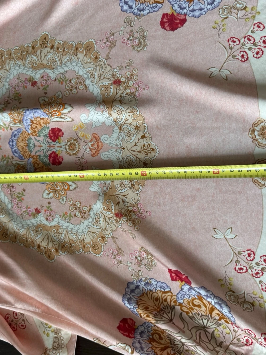 Rosa bohemisk klänning med mönster - 4