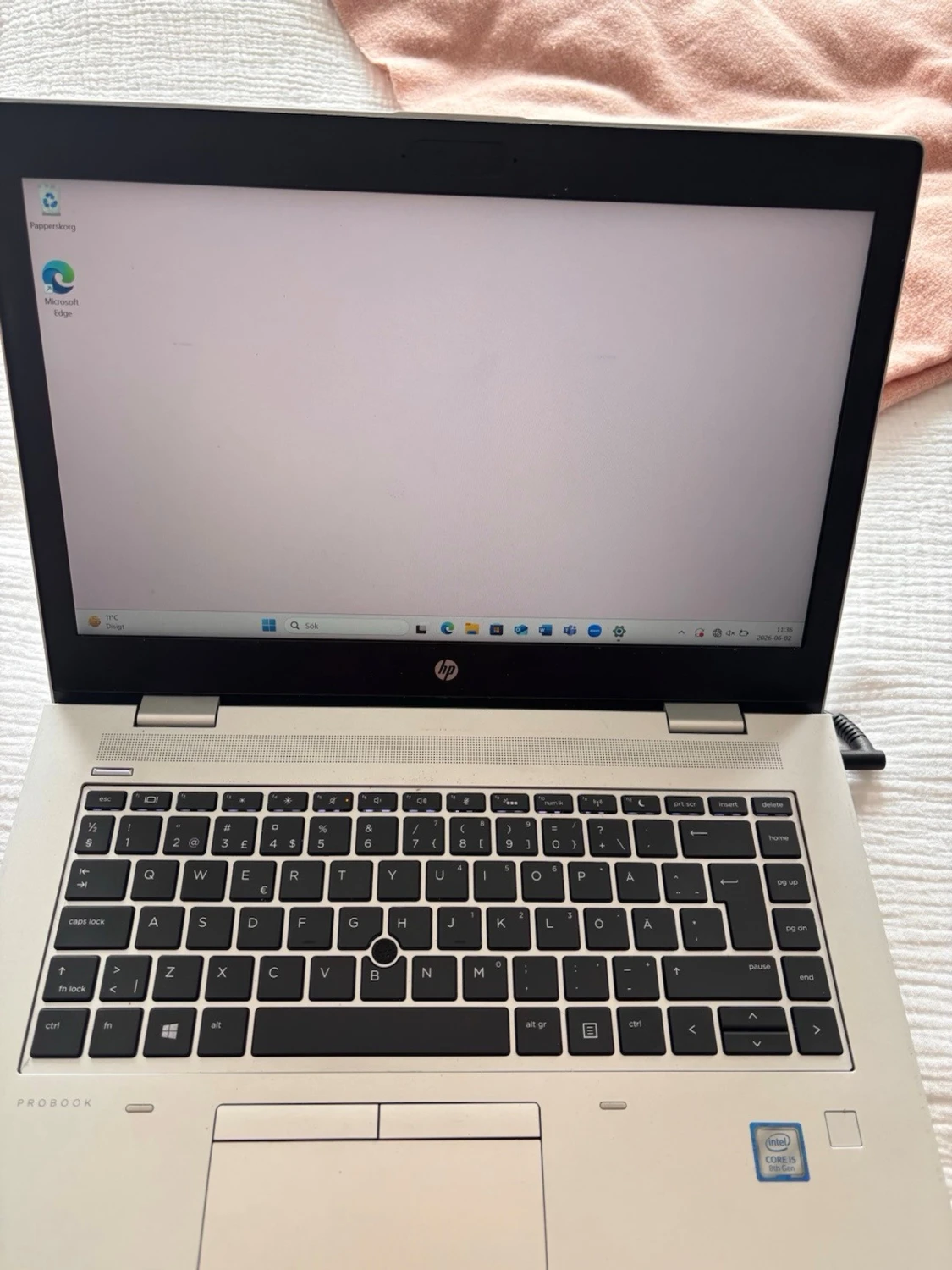HP bärbar dator silverfärgad - 3
