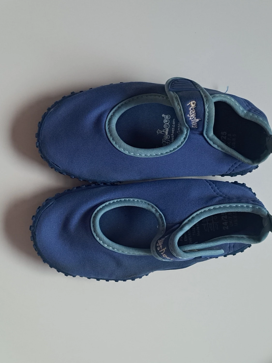 Blå badskor från Playshoes - 2